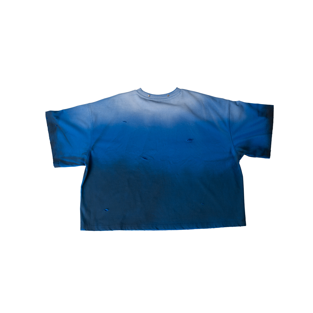 M.A.H.A TAPE TEE IN BLUE (COMING SOON)