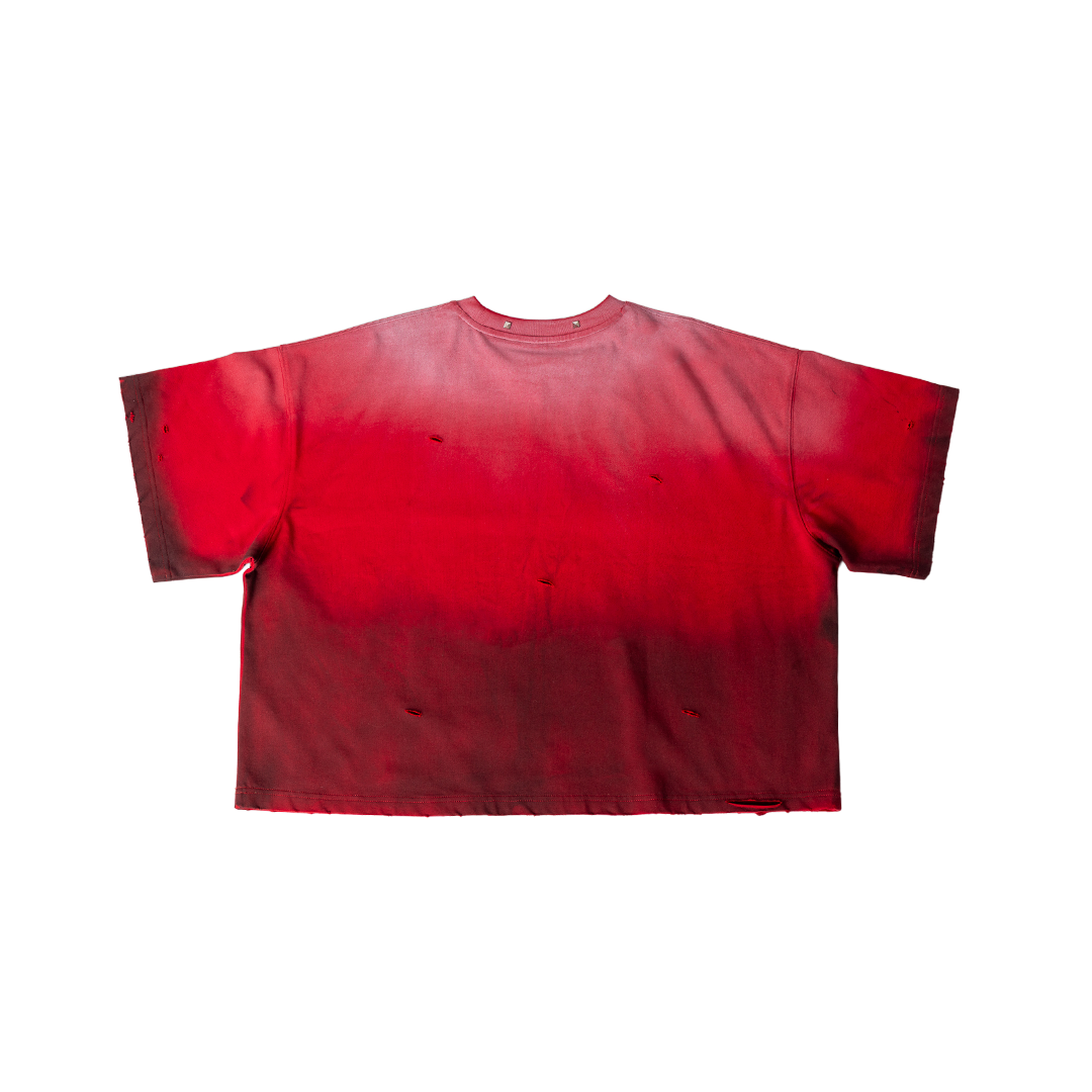 M.A.H.A TAPE TEE IN RED (COMING SOON)